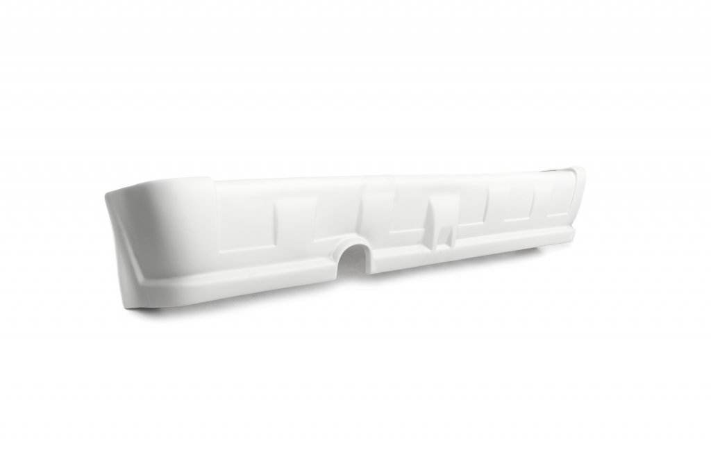 Rear bumper (pad, paintable) for Ford Connect 2010-2013 - Reelken Auto