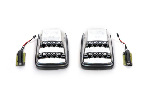 Turn Signal Lights White Design (2 pcs) for Mercedes G сlass W463 1990-2018 - image 2