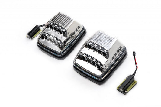 Turn Signal Lights White Design (2 pcs) for Mercedes G сlass W463 1990-2018 - image 1