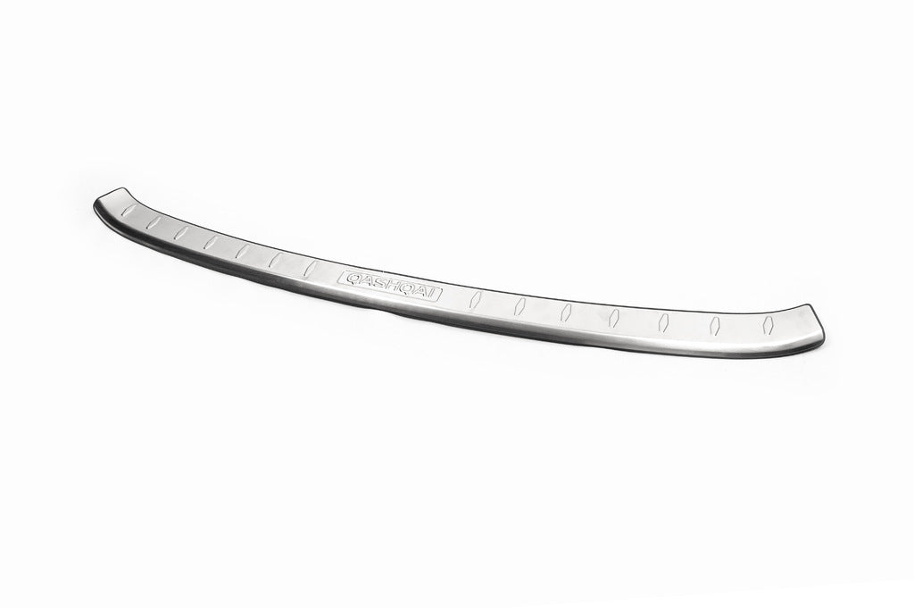 Rear bumper protector Libao (2014-2017, stainless steel) for Nissan Qashqai 2014-2021 - image 2