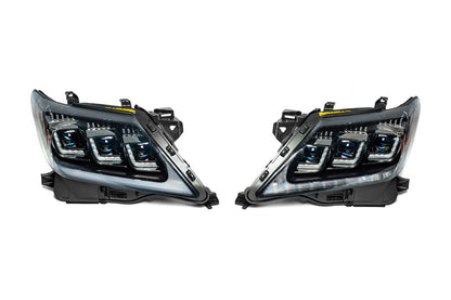 Front Headlights 2012-2015 (2020 Design, Set of 2) for Lexus LX570/450d 2008-2022 - image 1