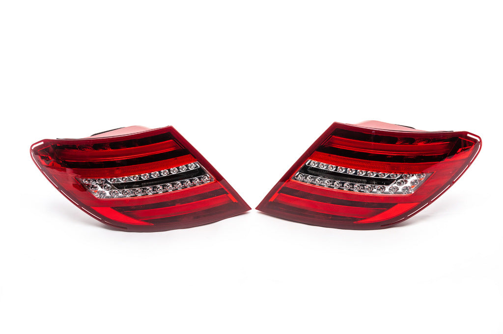LED Tail Lights (2011-2015, Set of 2) for Mercedes C-class W204 2007-2015 - image 5