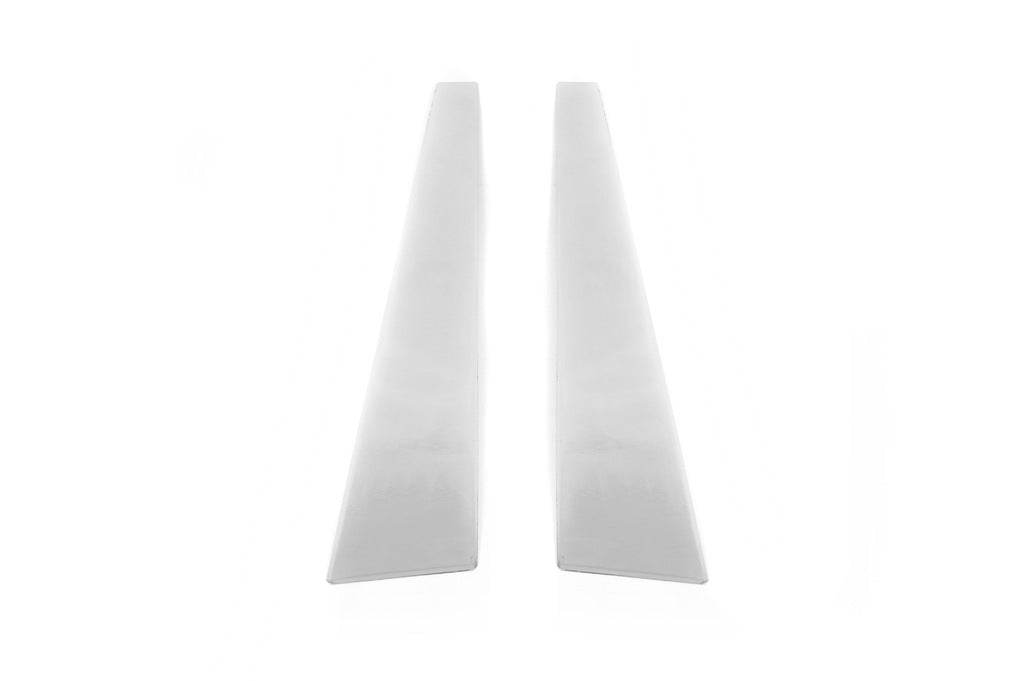 Overlays on the rack (2 pcs, stainless steel) for Renault Megane II 2004-2009 - Reelken Auto