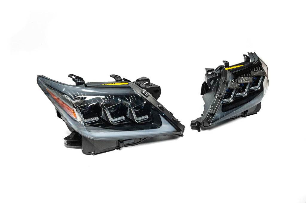Front lights 2012-2015 (2020 design, 2 pcs) for Lexus LX570/450d - Reelken Auto