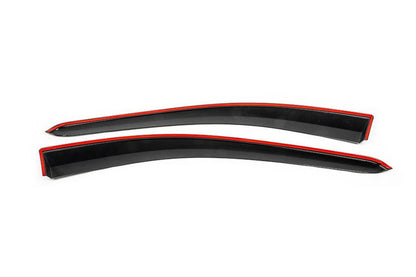 Window Deflectors with Chrome Trim (2 pcs, Niken) for Ford Connect 2021- - image 3