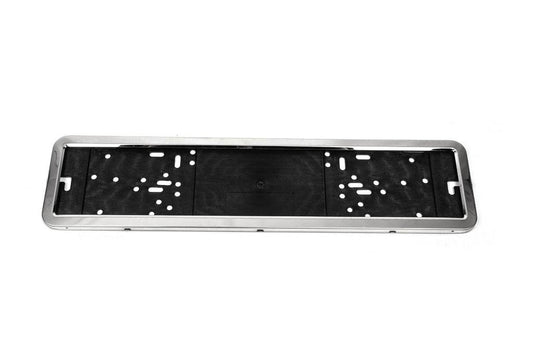 Frame for number chrome (1 pc, stainless steel) - Reelken Auto