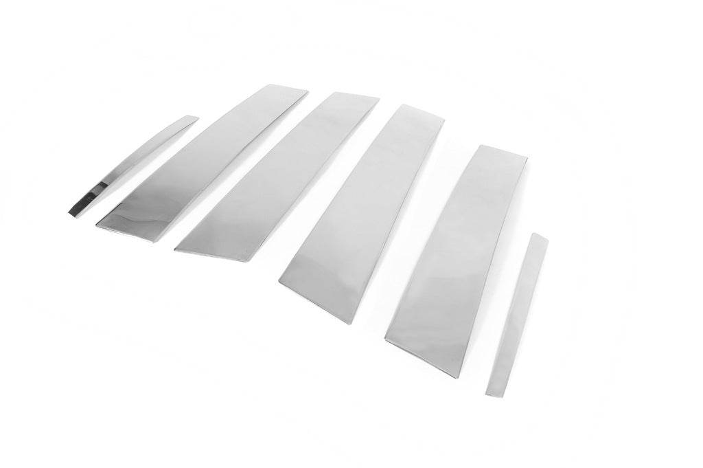 Pads on rack (stainless) for Opel Insignia 2008-2017 - Reelken Auto
