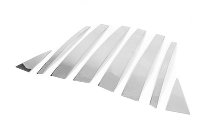 Stainless Steel Pillar Covers for Hyundai Tucson JM 2004- - image 12