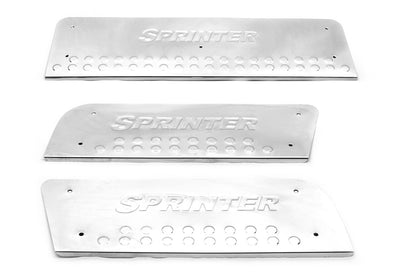 Interior door sill plates OmsaLine (stainless steel) for Mercedes Sprinter W906 2006-2018 - image 2