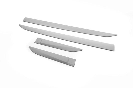 Door molding Libao V2 (4 pcs, stainless steel) for Nissan Qashqai 2014-2021 - Reelken Auto