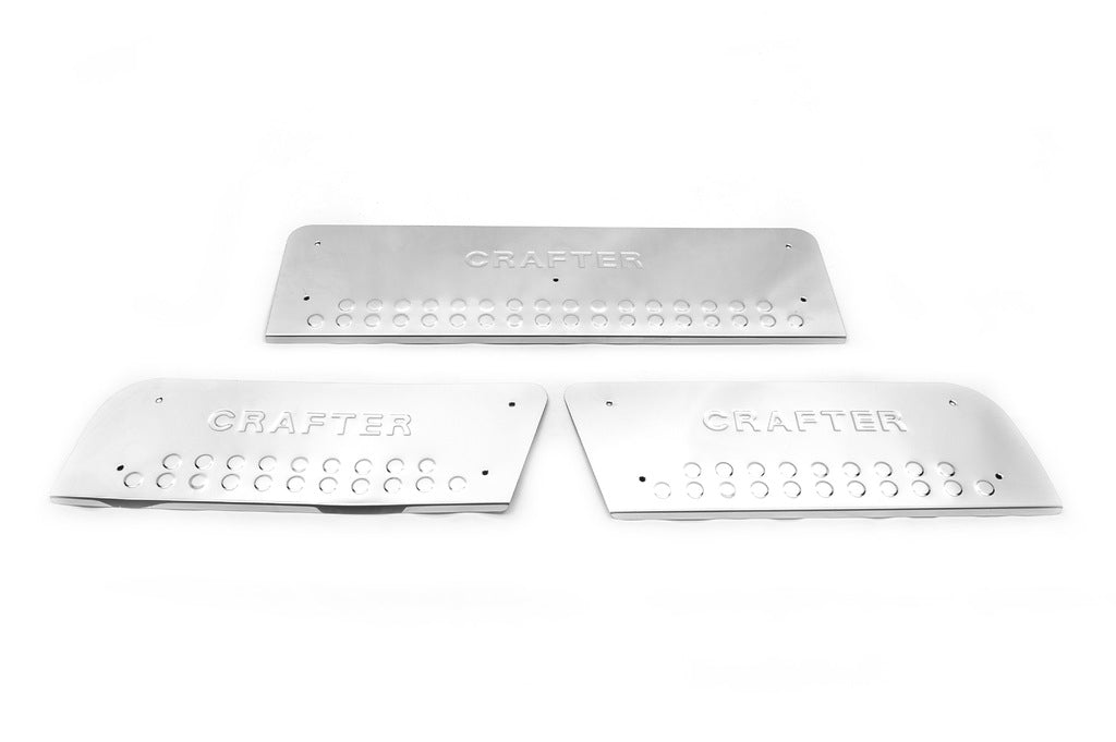 Interior door sill covers (OmsaLine) for Volkswagen Crafter 2006-2016 - image 2