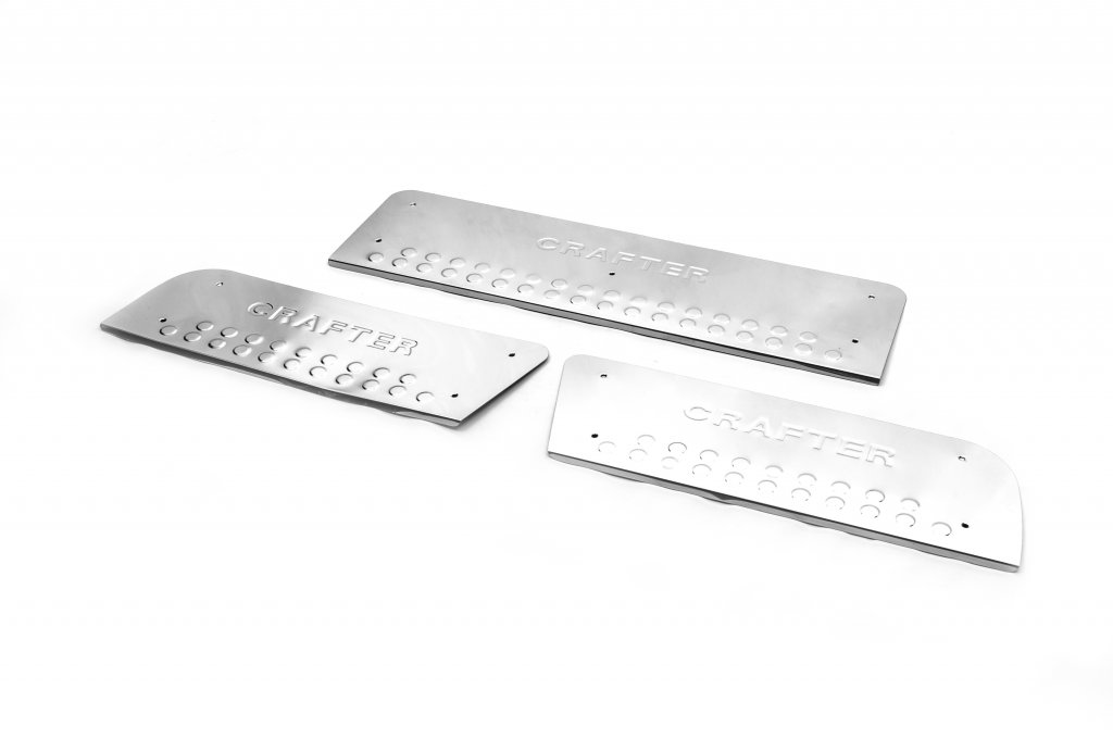 Interior door sill covers (OmsaLine) for Volkswagen Crafter 2006-2016 - image 1