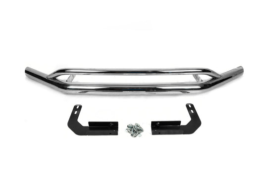 Front mustache double Vegas 2016-2021 (stainless steel) for Volkswagen Amarok 2010-2022 - image 1