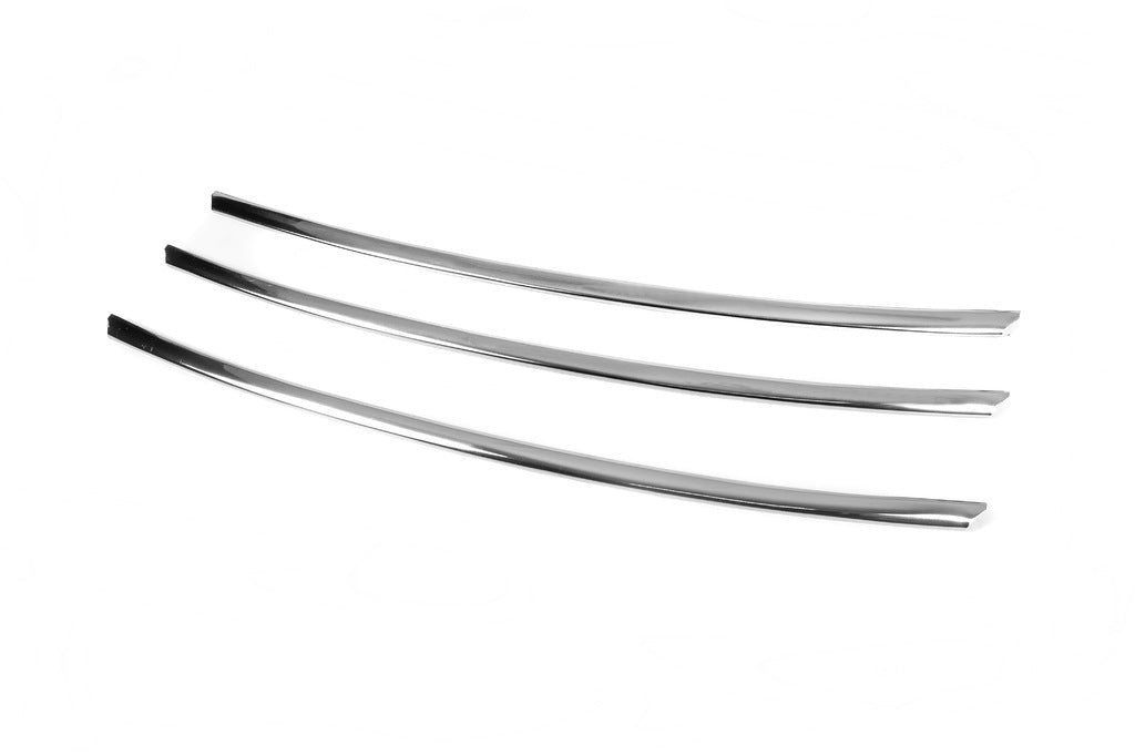 Bumper Grille Trim Covers (2009-2013, Stainless Steel) for Renault Fluence 2009-2016 - image 3