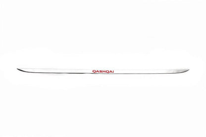 The edge of the trunk with the inscription (Libao, stainless steel) for Nissan Qashqai 2014-2021 - Reelken Auto