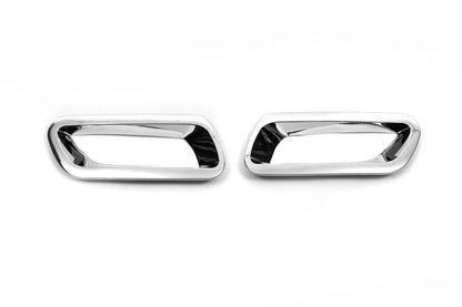 Rear tail light covers Libao (2 pcs, plastic) for Subaru XV 2011-2017 - image 2