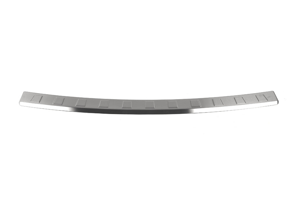 Rear bumper protector (SW, matte, stainless steel) for Mercedes C-class W204 2007-2015 - image 2