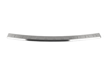 Rear bumper protector (SW, matte, stainless steel) for Mercedes C-class W204 2007-2015 - image 2