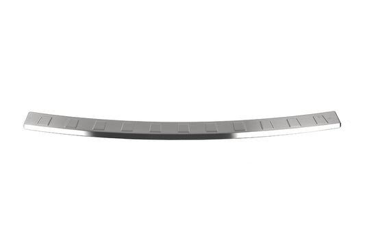 Rear bumper protector (SW, matte, stainless steel) for Mercedes C-class W204 2007-2015 - image 2
