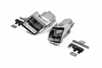 Autobiography nozzles (2 pcs., stainless steel) for Range Rover III L322 2002-2012 - Reelken Auto