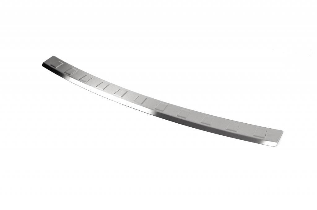 Rear bumper cover (SW, matt, stainless.) for Mercedes C-class W204 2007-2015 - Reelken Auto