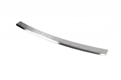 Rear bumper cover (SW, matt, stainless.) for Mercedes C-class W204 2007-2015 - Reelken Auto