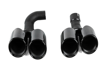 Rear diffuser with exhaust tips (for F97/M-Sport 2022-2024) for BMW X3 G01 2018- - image 8