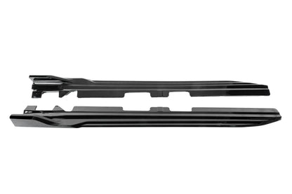 Side Skirt Blades (Black Gloss) for BMW X3 G01 2018- - image 3