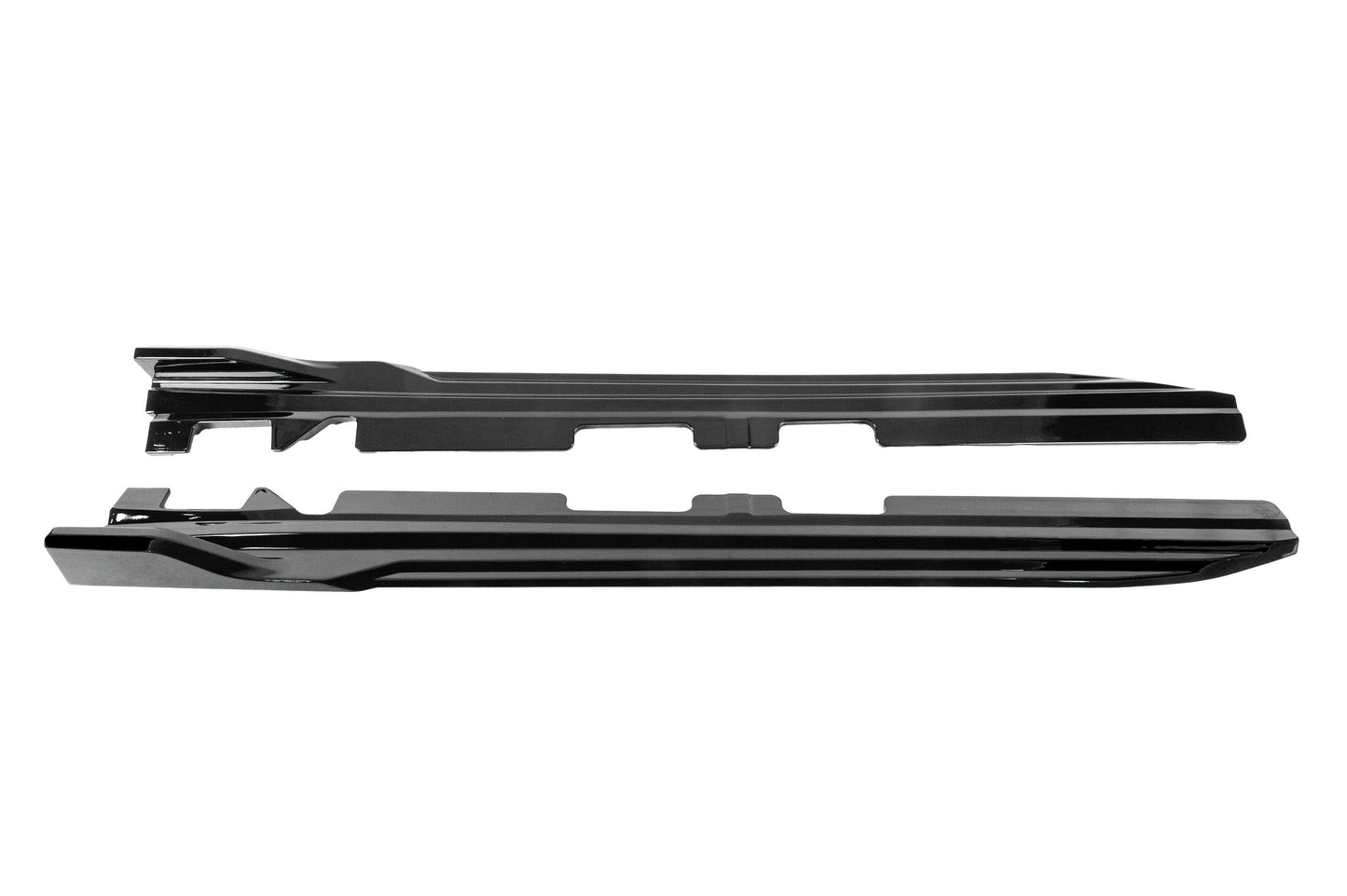 Side Skirt Blades (Black Gloss) for BMW X4 G02 2018- - image 3