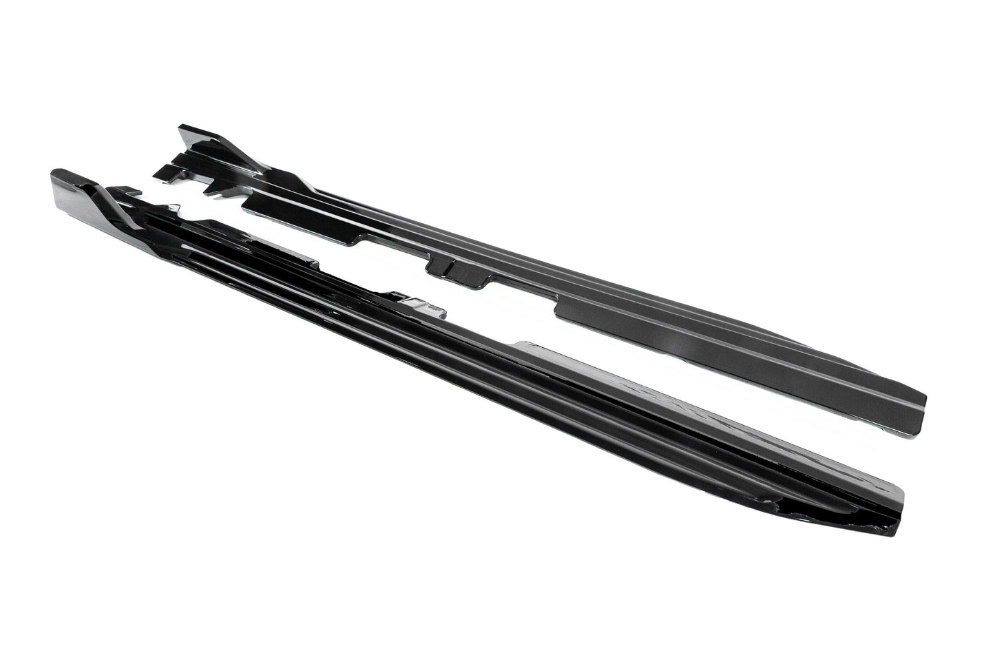 Side Skirt Blades (Black Gloss) for BMW X4 G02 2018- - image 4