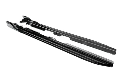 Side Skirt Blades (Black Gloss) for BMW X3 G01 2018- - image 4