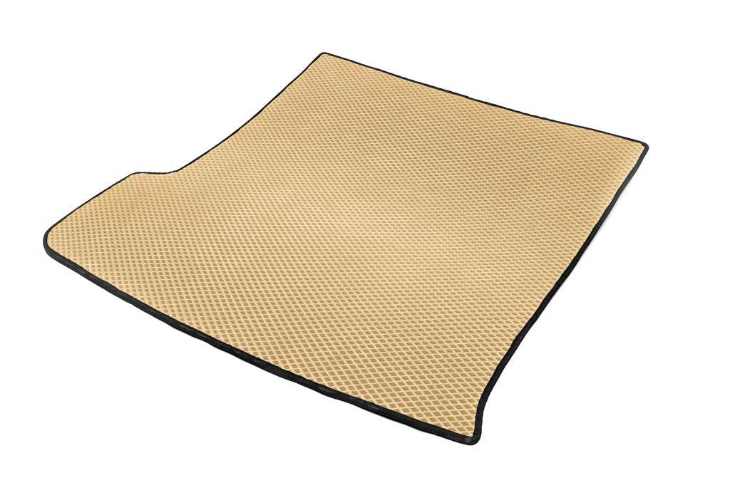 Trunk mat Long (EVA, beige) for Nissan Patrol Y61 1997-2011 - Reelken Auto