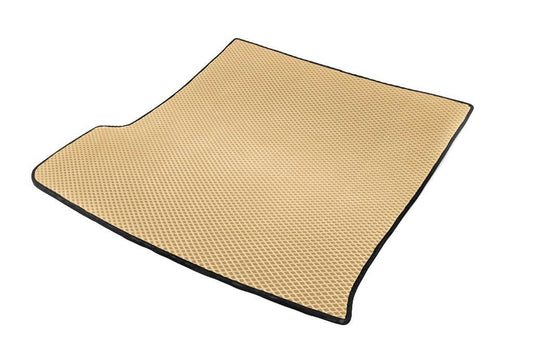 Trunk mat Long (EVA, beige) for Nissan Patrol Y61 1997-2011 - Reelken Auto