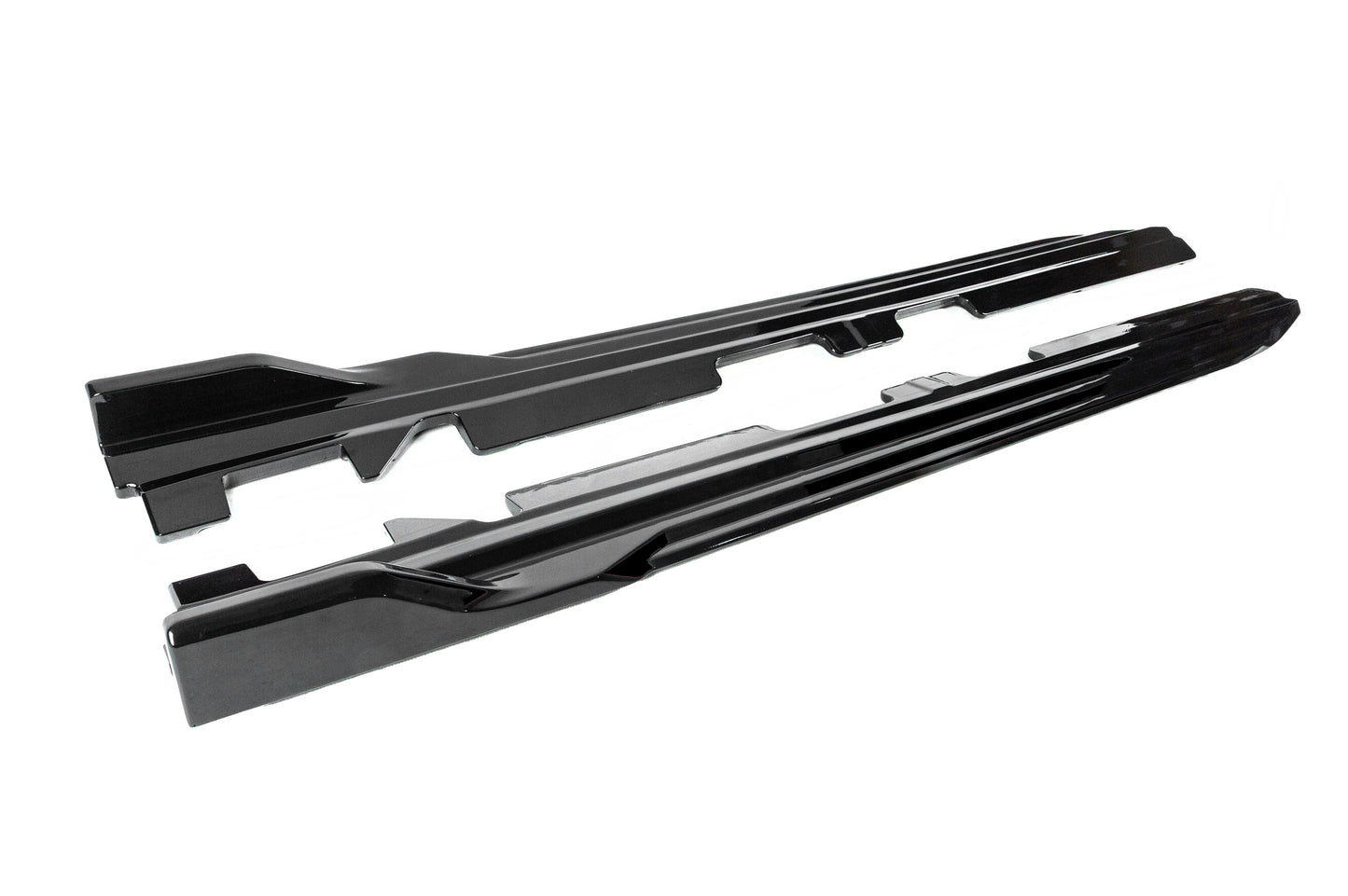 Side Skirt Blades (Black Gloss) for BMW X4 G02 2018- - image 5