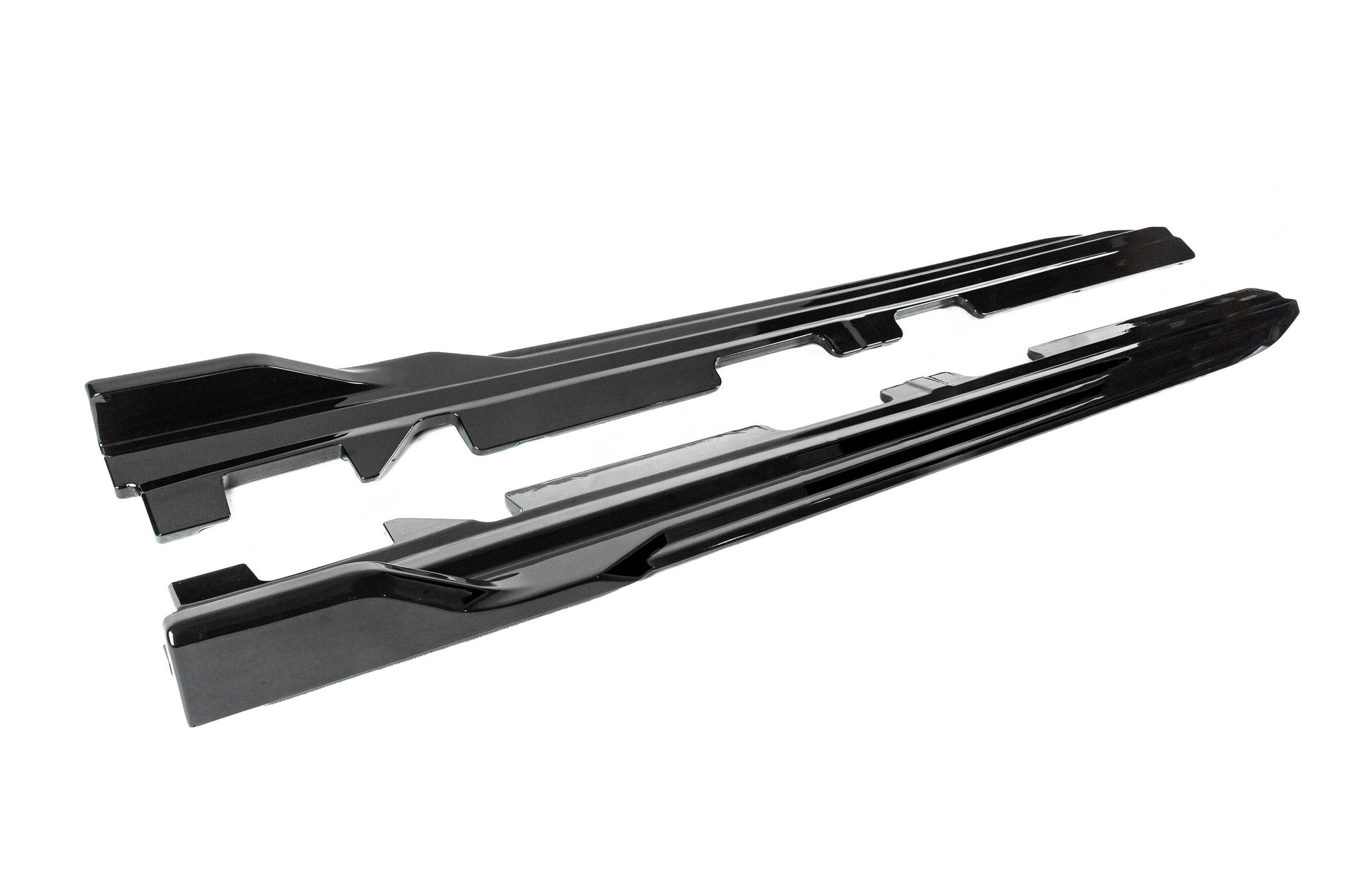 Side Skirt Blades (Black Gloss) for BMW X4 G02 2018- - image 5