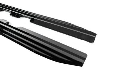Side Skirt Blades (Black Gloss) for BMW X4 G02 2018- - image 6