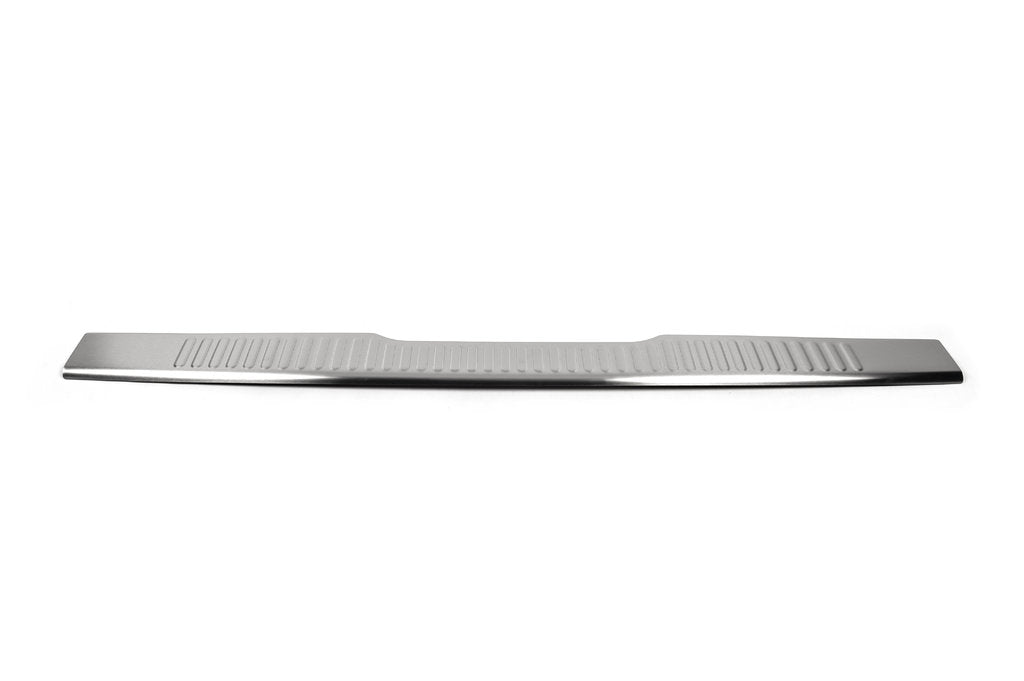 Rear bumper protector with lip (Omsa, stainless steel) for Mercedes Viano 2004-2014 - image 6
