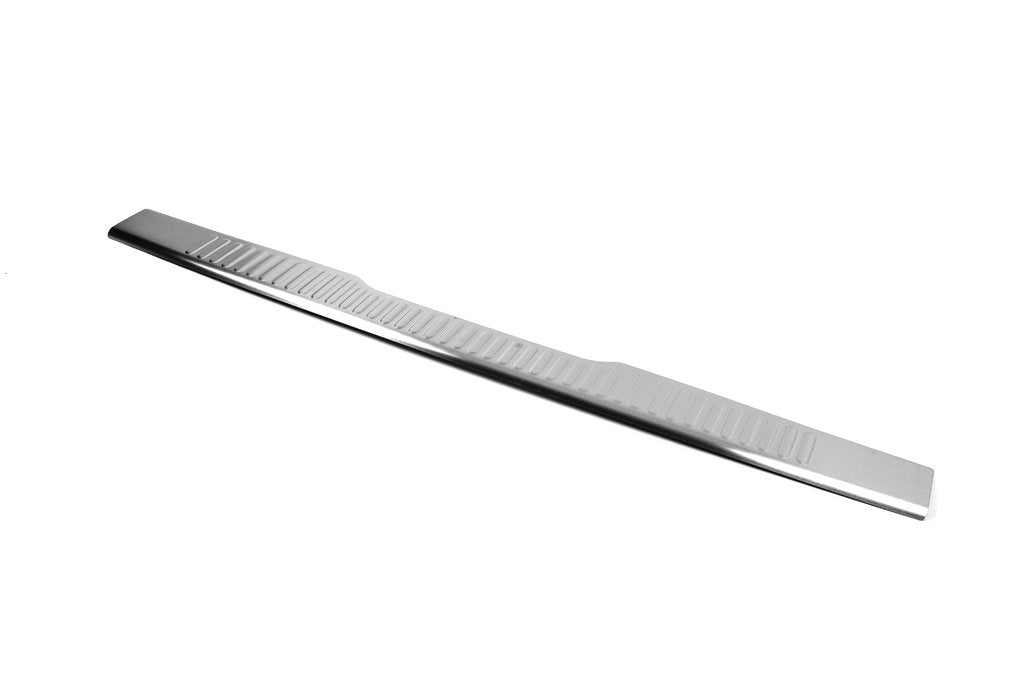 Rear bumper protector with edge (Omsa, stainless steel) for Mercedes Vito W639 2004-2014 - image 4