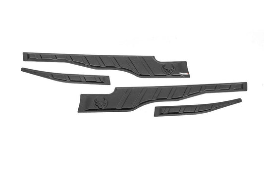 Upper door moldings 2015-2019 (4 pcs., ABS) for Mitsubishi L200 2015-2024 - Reelken Auto