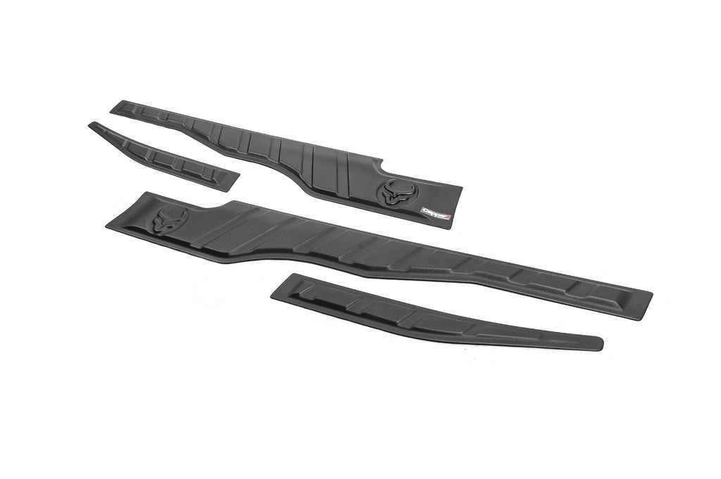 Upper Door Moldings 2015-2019 (4 pcs, ABS) for Mitsubishi L200 2015-2024 - image 3