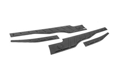 Upper door moldings 2015-2019 (4 pcs., ABS) for Mitsubishi L200 2015-2024 - Reelken Auto