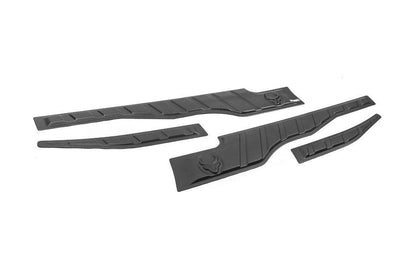 Door upper moldings (4 pcs., ABS) for Fiat Fullback 2016↗ - Reelken Auto