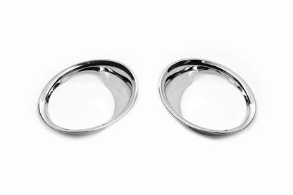 Chrome Fog Light Covers (2 pcs) for BMW X6 F-16 2014-2019 - image 3