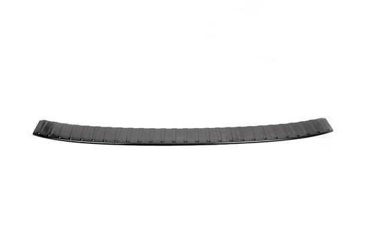 Rear Bumper Protector Black Chrome (Stainless Steel) for Ford Custom 2013-2022 - image 2