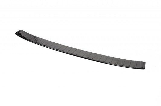 Rear Bumper Protector Black Chrome (Stainless Steel) for Ford Custom 2013-2022 - image 1