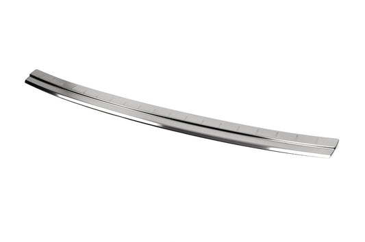 Rear bumper protector OmsaLine (stainless steel) for Audi Q7 2015- - image 1