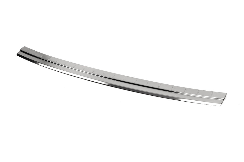 Rear bumper protector OmsaLine (stainless steel) for Audi Q7 2015- - image 1