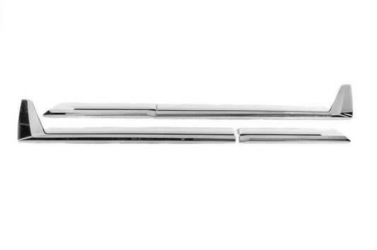 Moldings F-Sport white + chrome (4 pcs., ABS) for Lexus LX 500d/600 - Reelken Auto