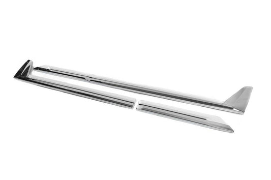 Moldings F-Sport white + chrome (4 pcs., ABS) for Lexus LX 500d/600 - Reelken Auto