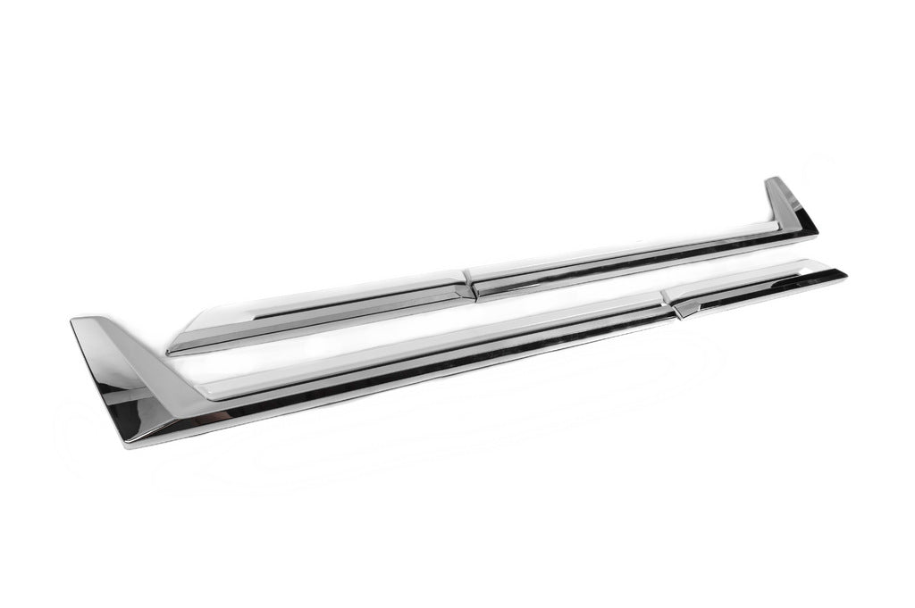 F-Sport Door Moldings White+Chrome (4 pcs, ABS) for Lexus LX 500d/600 2022- - image 4